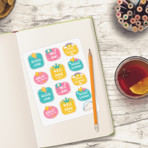 Colorful Motivational Quotes Planner Stickers | Inspirational Words for Scrapbooking, Journaling, Crafting, and Organizing