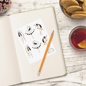 Creative Dancing with the Moon Planner Stickers | Celestial Decorations for Scrapbooking, Organizing, Journaling, and Crafting