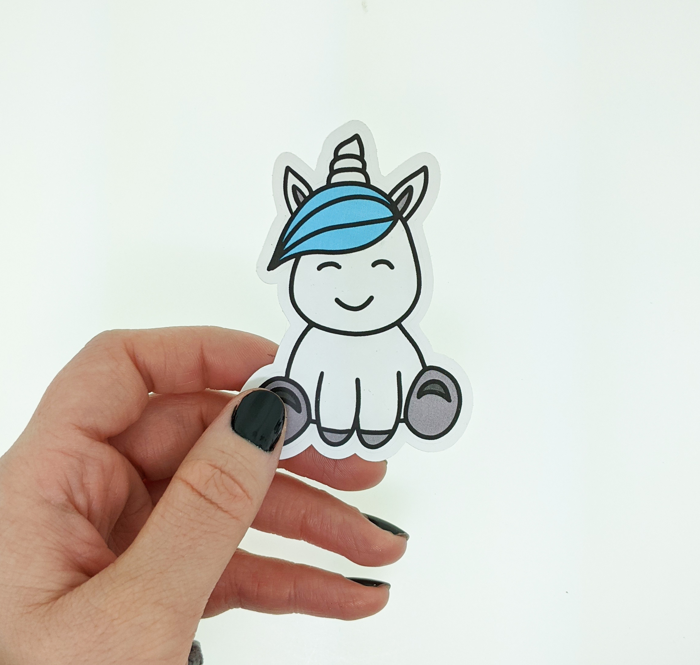 Cute Unicorn Vinyl Decal - Adorable Weatherproof Sticker for Phones, Laptops, Cars, Water Bottles & Others - Image 3